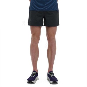 Férfi On Running 5" Könnyű Rövidnadrág Fekete | On_HU9045